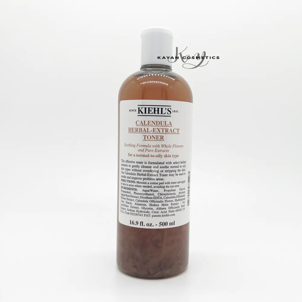 包順豐 Kiehls 科顏氏 金盞花植物精華爽膚水500ml Kiehl's 科颜氏。CALENDULA HERBAL-EXTRACT TONER
Alcohol-Free