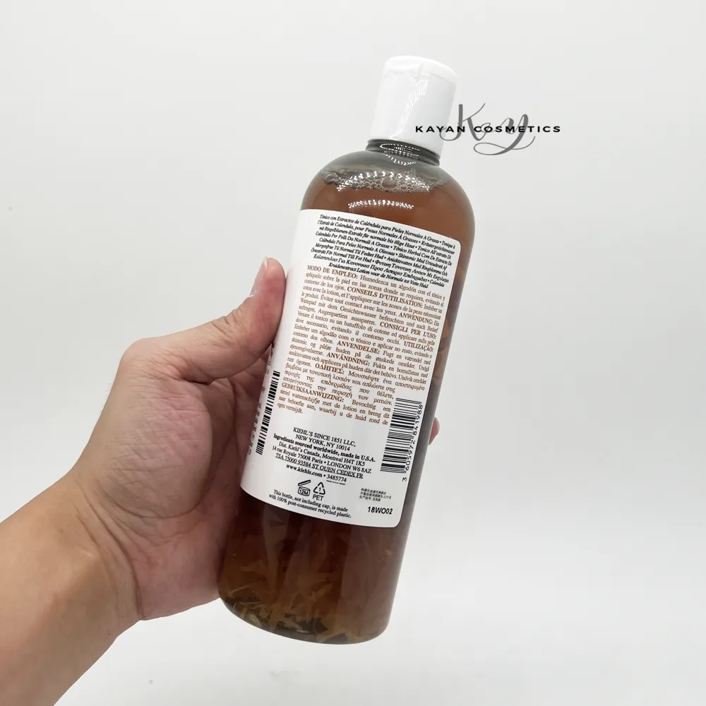 包順豐 Kiehls 科顏氏 金盞花植物精華爽膚水500ml Kiehl's 科颜氏。CALENDULA HERBAL-EXTRACT TONER
Alcohol-Free