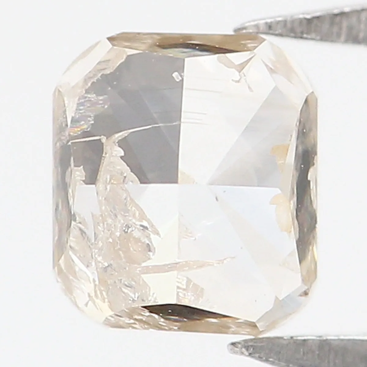 0.53 CT Natural Loose Cushion Shape Diamond Grey Color Cushion Cut Diamond 4.50 MM Natural Yellow Color Cushion Brilliant Cut Diamond LQ7447