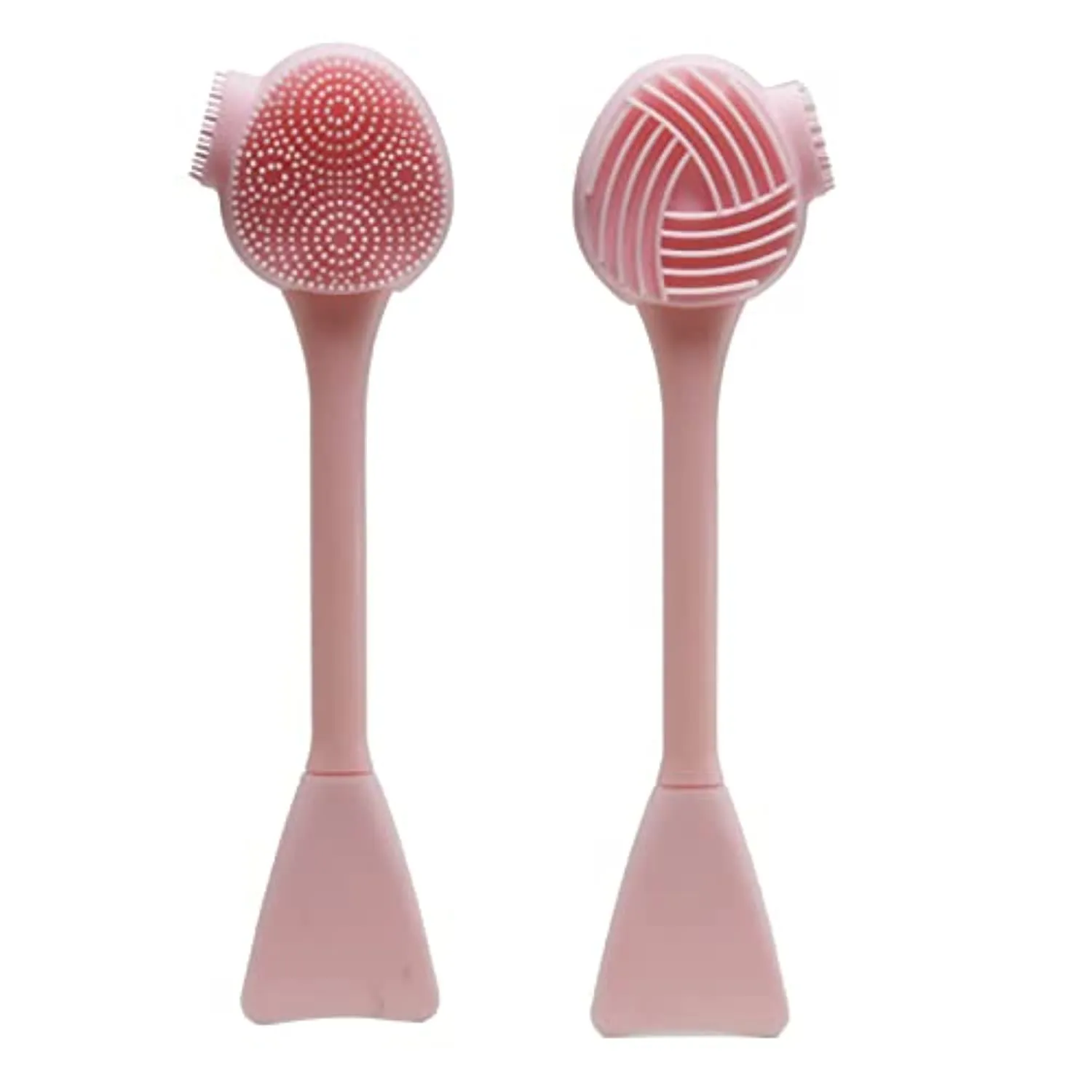 100% Rose Quartz Ornament Pink Jade Roller Massage suits, Anti-Aging Beauty Tools for Slimming，Gua Sha Set for Face, Eyes, Neck ,Body Skin Care - Face Roller For Women Gift(10PCS) (pink)
