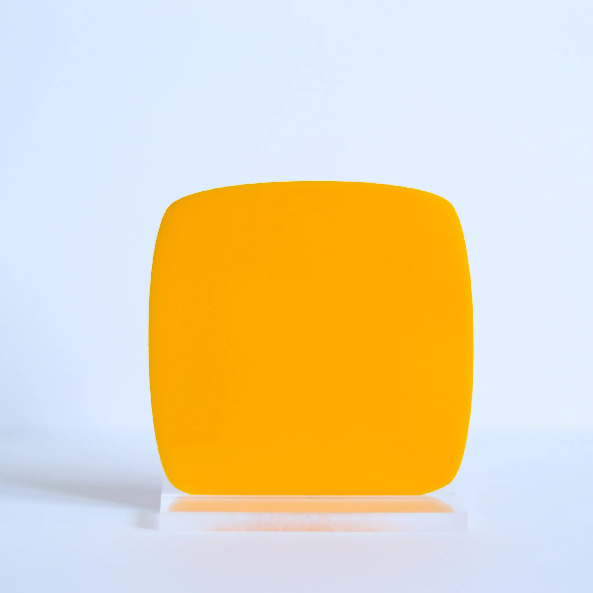 1/16" Gloss Golden Yellow Cast Acrylic Sheets | 2016