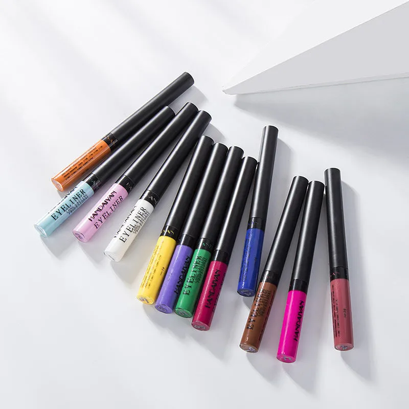 12-color matte eyeliner