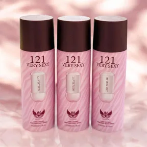 121 VERY SEXY Millionaire Long Lasting Perfumed Body Spray 200ml