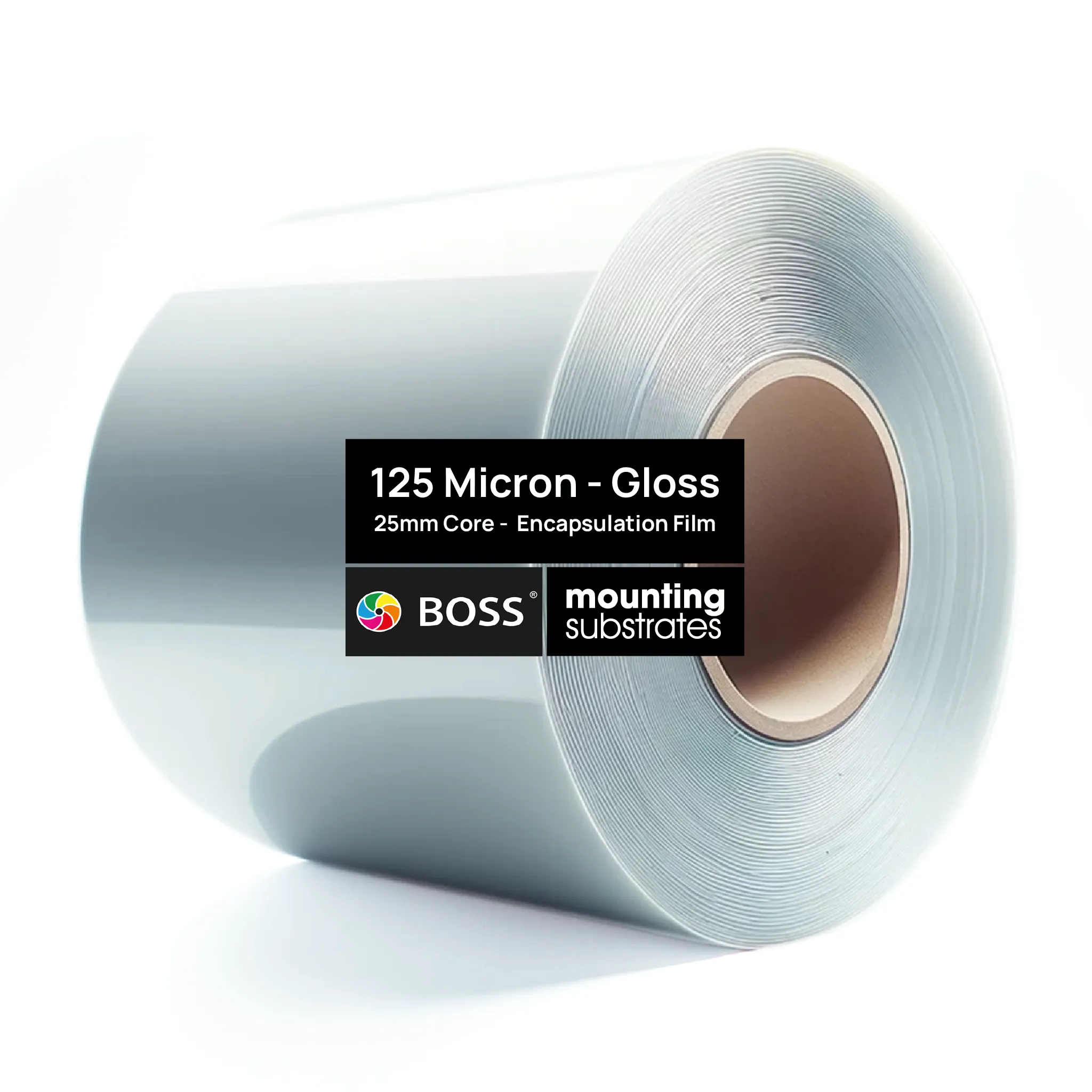125 Micron Gloss Encapsulation Film - 25mm Core