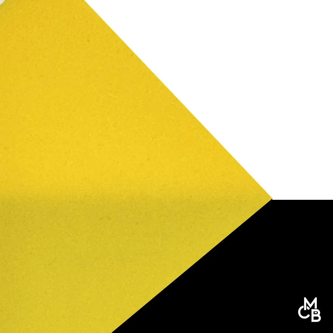 1/8" Gloss Yellow Cast Acrylic Sheets | 2037
