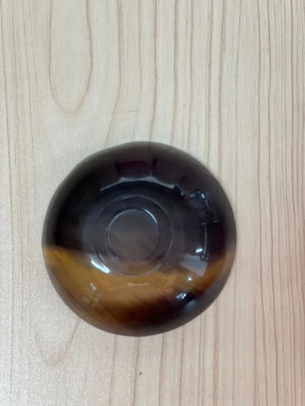 2 Tone Brown Gold Bowl 7cm