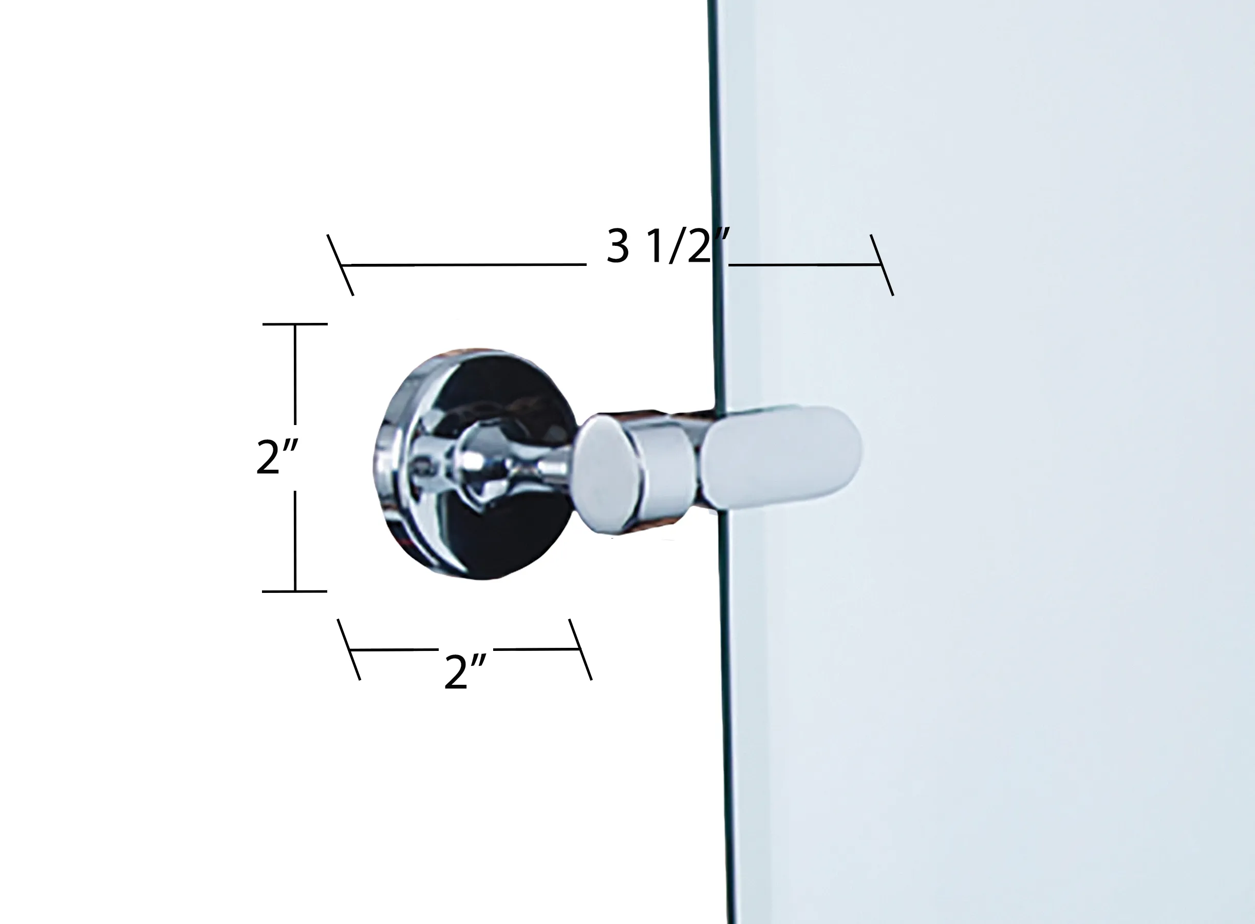 21''W x 24''H Rectangular Frameless Bathroom Tilting Mirror - Available in 3 Colors