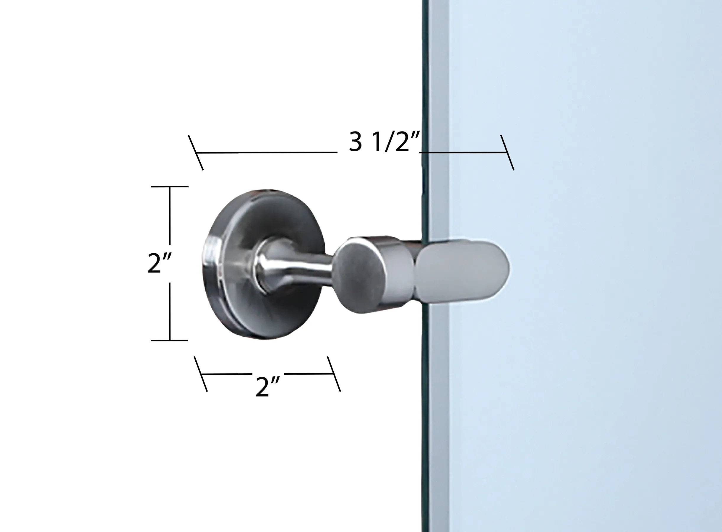 21''W x 24''H Rectangular Frameless Bathroom Tilting Mirror - Available in 3 Colors