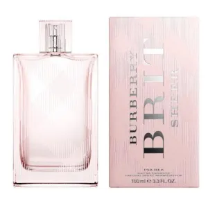 2PCS Combo Brit Sheer Eau De Toilette Burberry Women's Perfume 3.4 Oz