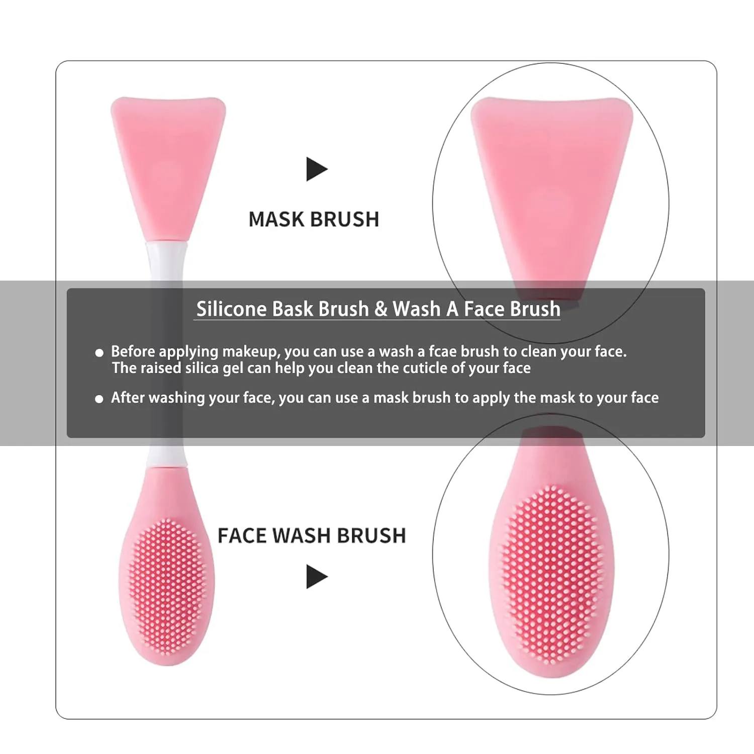 30Pcs Pink Makeup Brushes with Makeup Sponges Makeup Tool Set Makeup Brushes Set Natural Synthetic Eye Shadow Foundation Make-Up Facial Mixed Powder Blusher Concealer Eye Makeup Brush Set