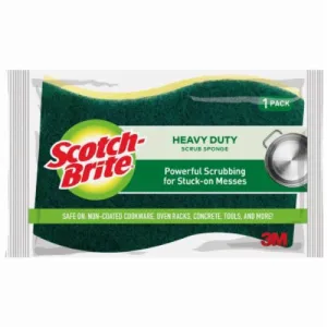 3M 425 Scotch-Brite Heavy Duty Kitchen Scrubbing Scrub Cleaning Pad Sponge - Quantity of 48