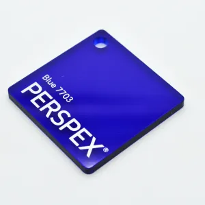 3MM ACRYLIC TRANSLUCENT GLOSS - BLUE 7703 *SECONDS* (0115)