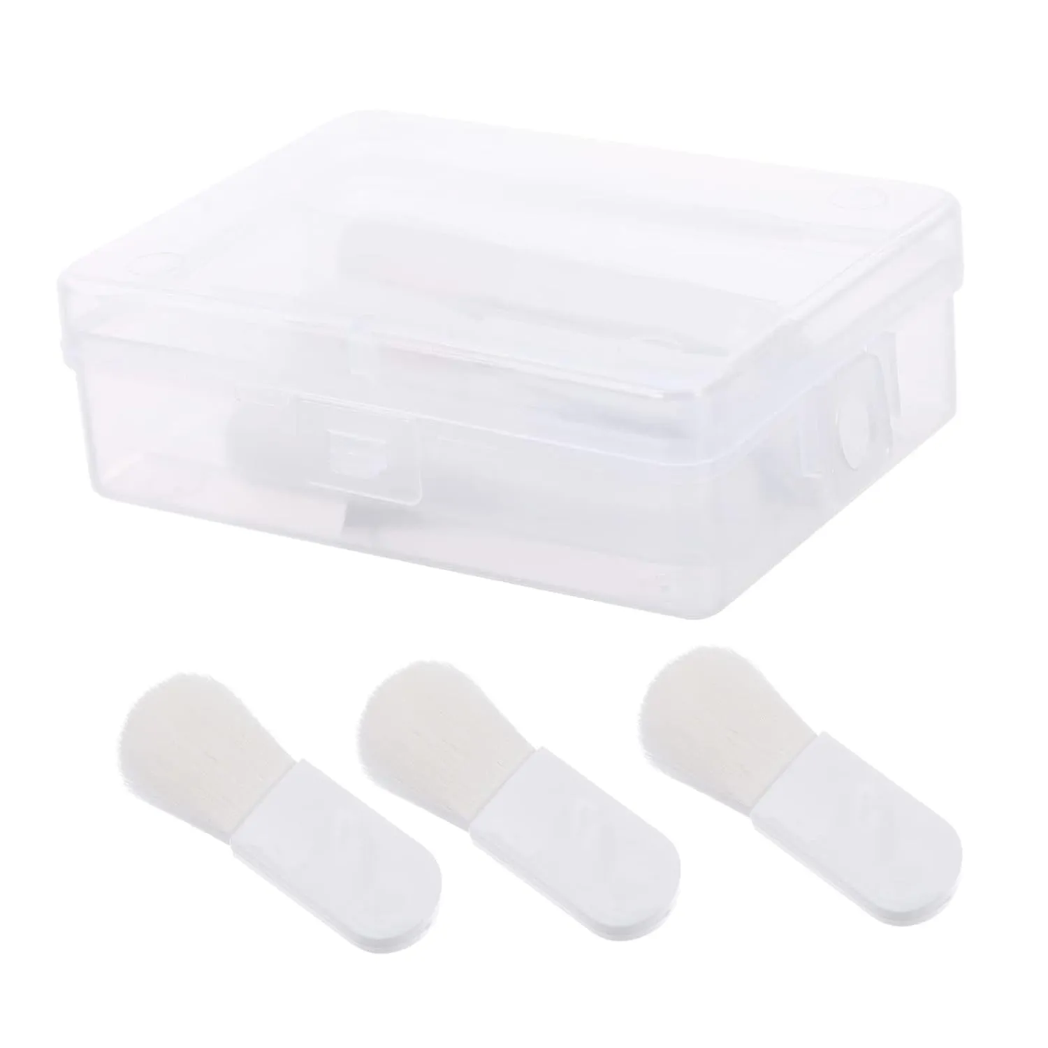 3pcs Portable Blush Brush Soft Bristle Makeup Tool for Women for Loose Powder Blending Non Slip Handle Design Special Occasions Random Color