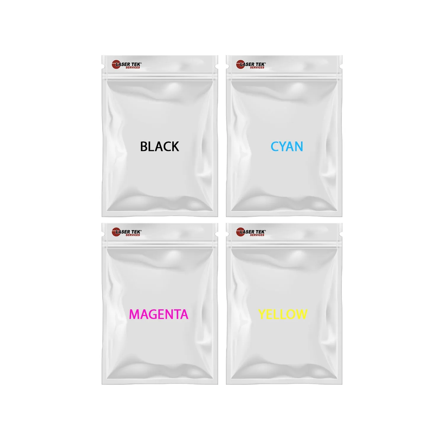 4 Pack Toner Refill Kit for HP 124A with chip | Laser Tek Services