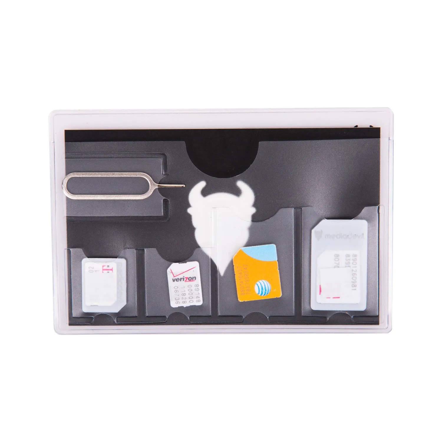 5-in-1 SIM card adapter kit (Nano / Micro / Standard) | Simdevil