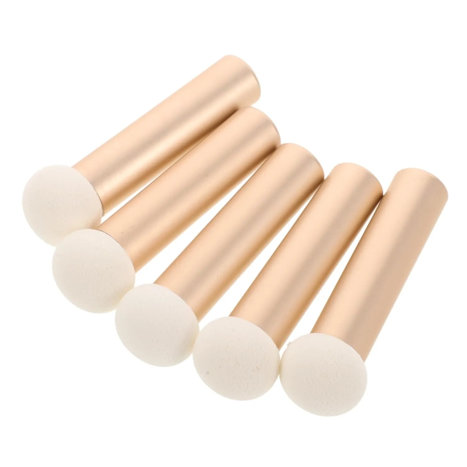 5pcs Concealer Makeup Brush Sponge Brushes for Loose Powder Blemish Covering for Home Salon Use High-density Easy to Handle
