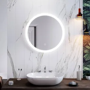 620 840mm Back&Front LED Light Bathroom Mirror