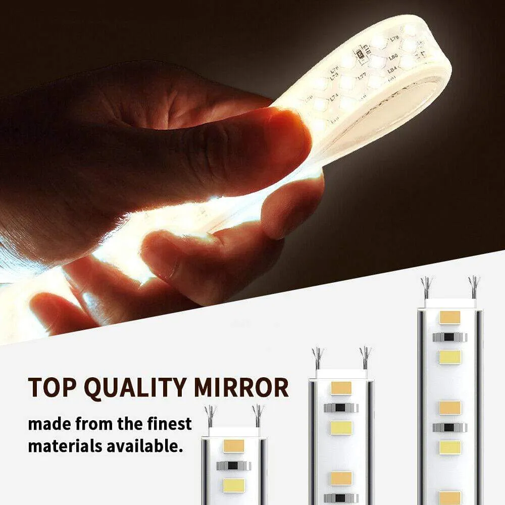620 840mm Back&Front LED Light Bathroom Mirror
