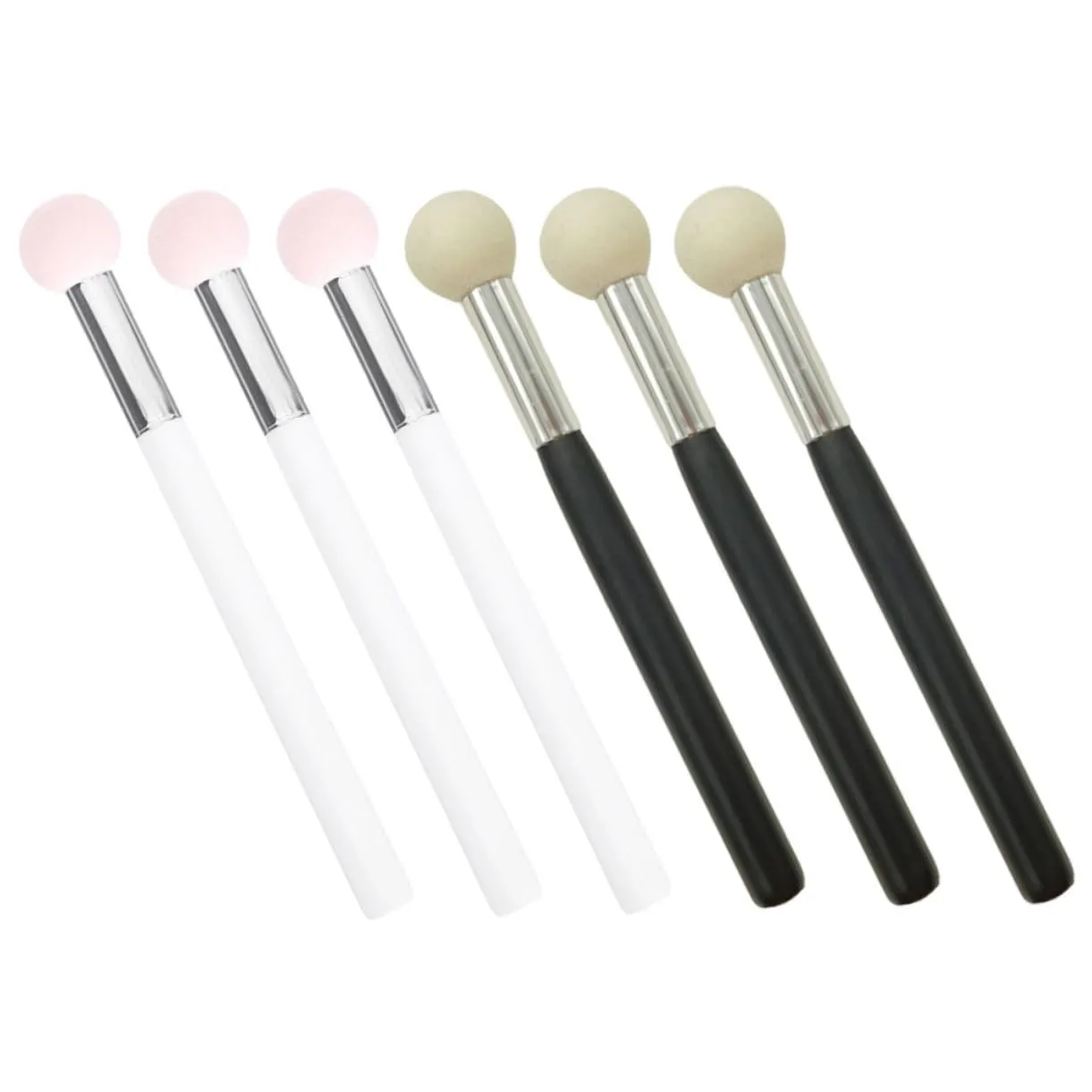 6pcs Mushroom Makeup Sponge for Women Versatile Makeup Tools for Loose Powder Concealer Practical Easy to Use for Home Salon Application