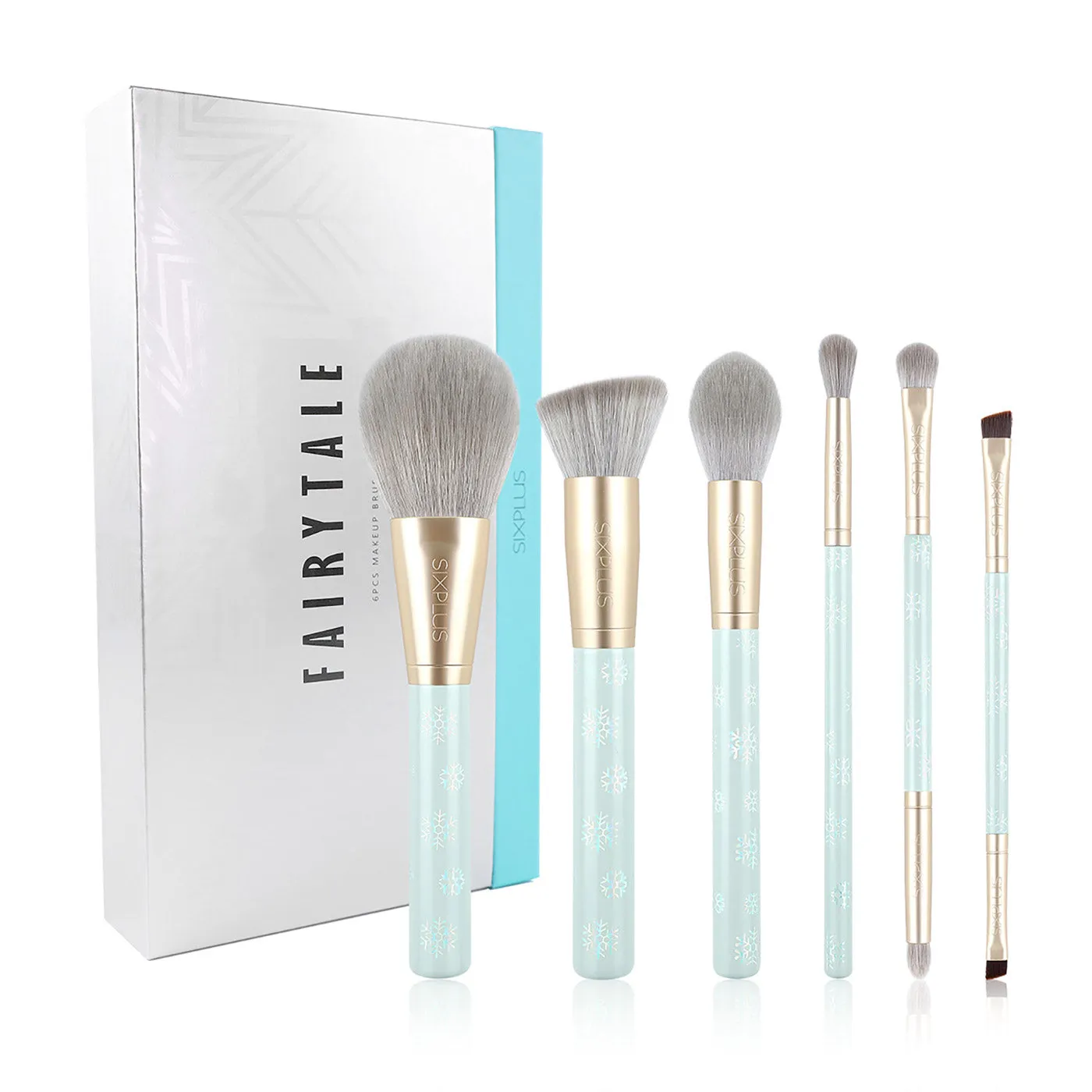 6pcs Snowflake Brush Set