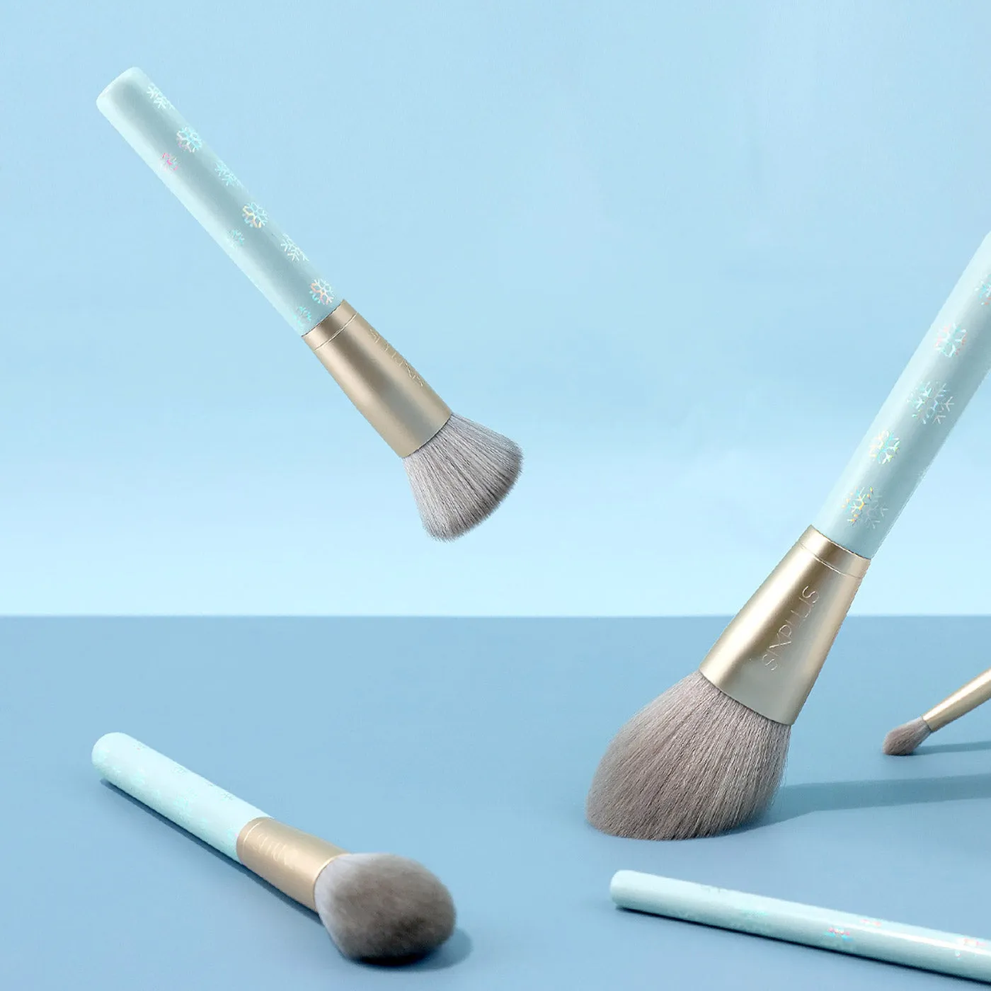 6pcs Snowflake Brush Set