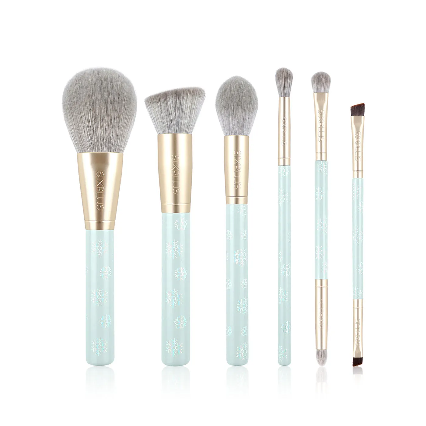 6pcs Snowflake Brush Set