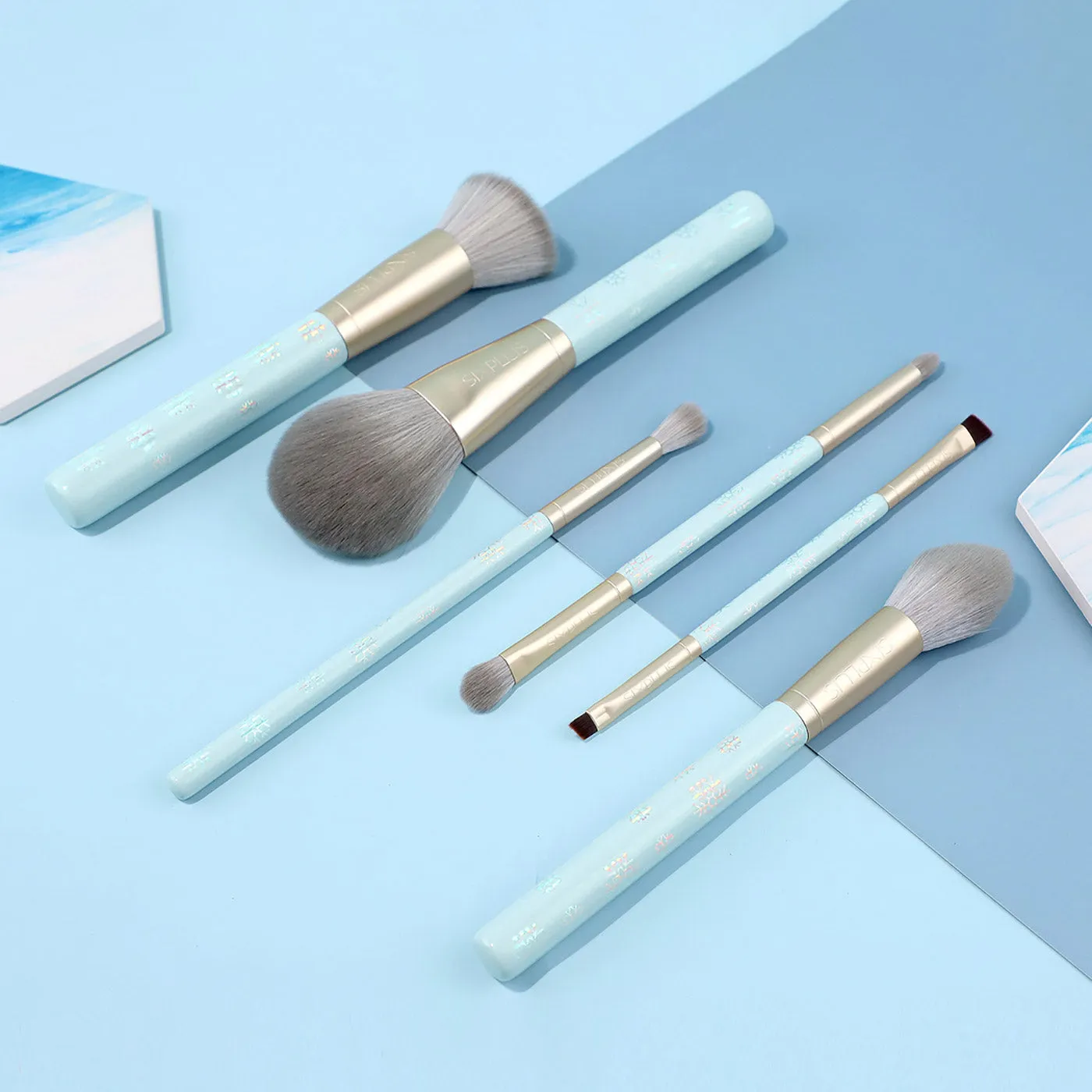 6pcs Snowflake Brush Set