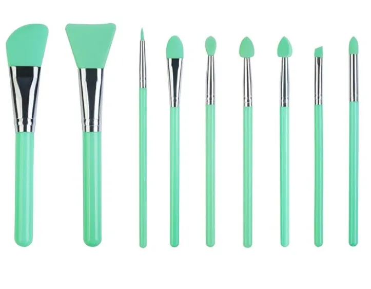 7 Pcs Silicone Makeup Brush Set. Applicators