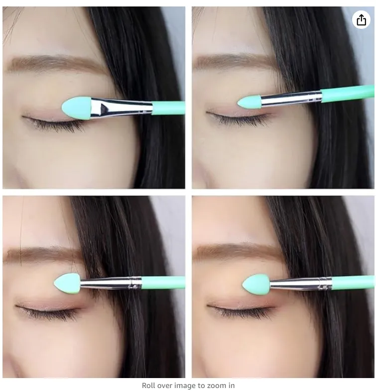 7 Pcs Silicone Makeup Brush Set. Applicators
