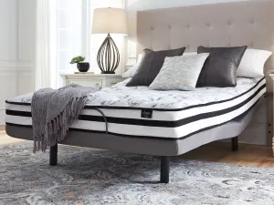 8 Inch Chime Innerspring King Mattress in a Box with Better than a Boxspring 2-Piece King Foundation