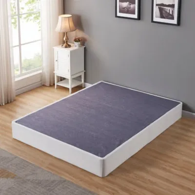 8 Inch Chime Innerspring King Mattress in a Box with Foundation King Foundation