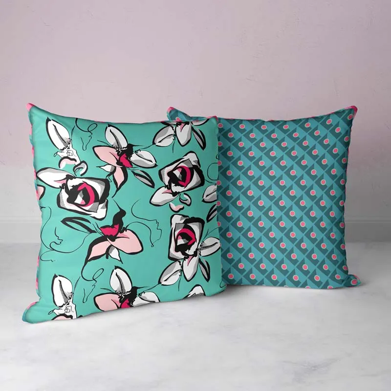 Abstro Kelna Cushion Cover - Set of Two