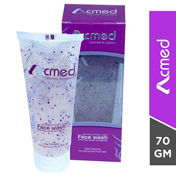 Acmed Pimple Care Face Wash – Prevent Acne, Deep Cleanse & Control Oil for Clear Skin