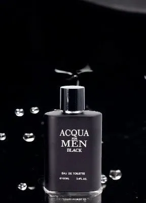 Acqua  For Men Black Eau De Toilette EBC2090-3 - 3.4 fl oz