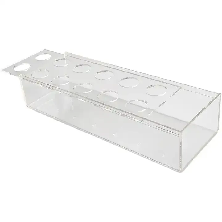 Acrylic Rectangular Flower Vase for Wedding Decoration 320S
