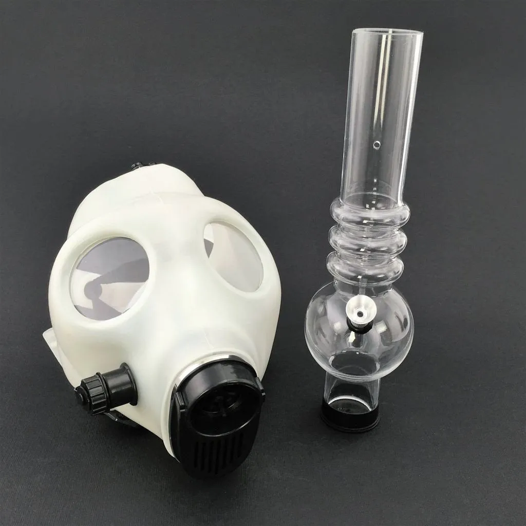 Acrylic Water Pipe Gas Mask