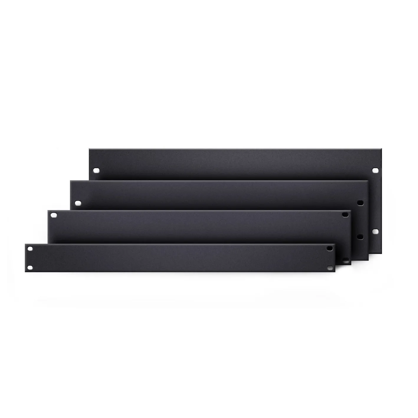 Adam Hall AH-87224STL 19" U-Shaped Steel Rack Panel - 4U