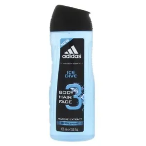 Adidas Shower Gel 3 in 1 Ice Dive Refreshing Marine Extract 400 ml