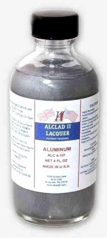 Alclad II ALC-4101 Aluminum Lacquer Paint 4oz