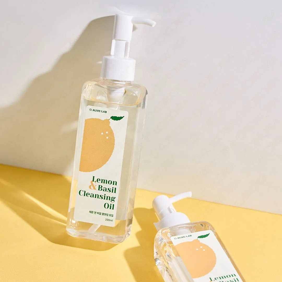 ALIVE:LAB Lemon & Basil Cleansing Oil 200ml