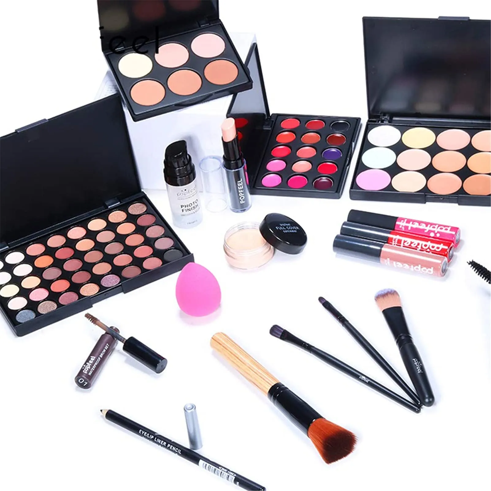All in One Makeup Kit for Women Full Kit, Christmas Gifts Set for Women Girls, Makeup Essential Bundle with Eyeshadow Palette Makeup Brush Lipstick Blush Foundation Concealer Mascara Eyebrow Pencil