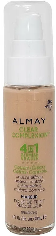 Almay Clear Complexion Liquid Makeup, Pump Top
