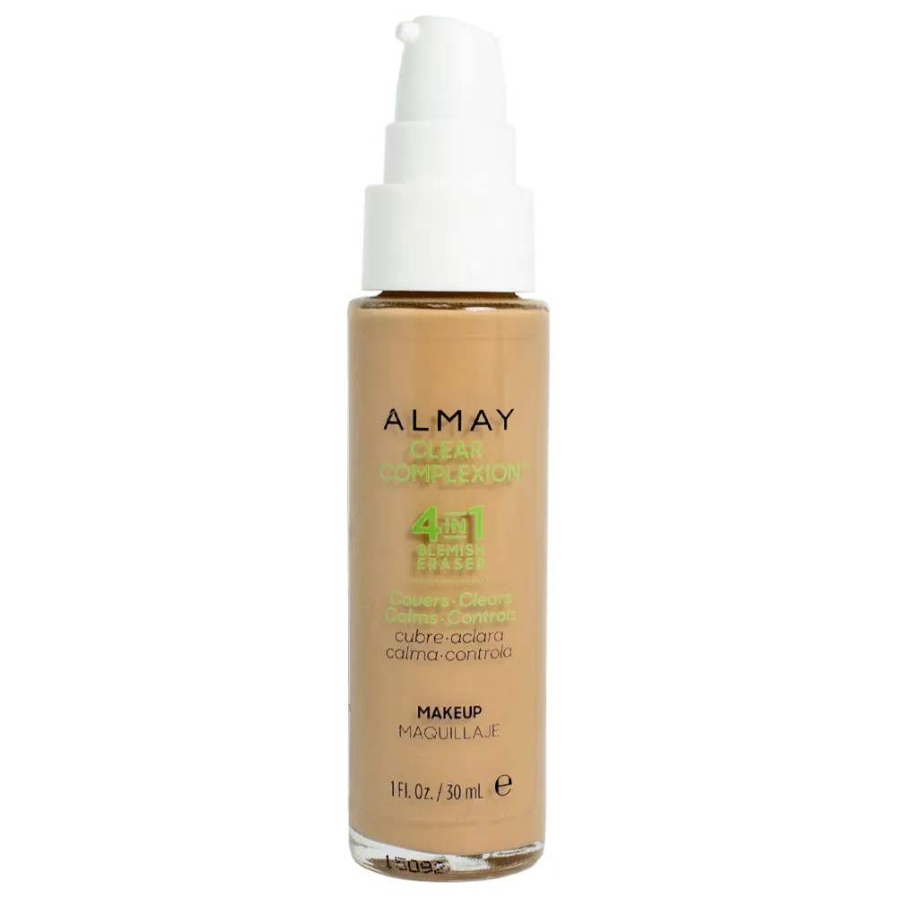 Almay Clear Complexion Liquid Makeup, Pump Top