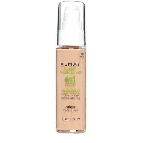 Almay Clear Complexion Liquid Makeup, Pump Top