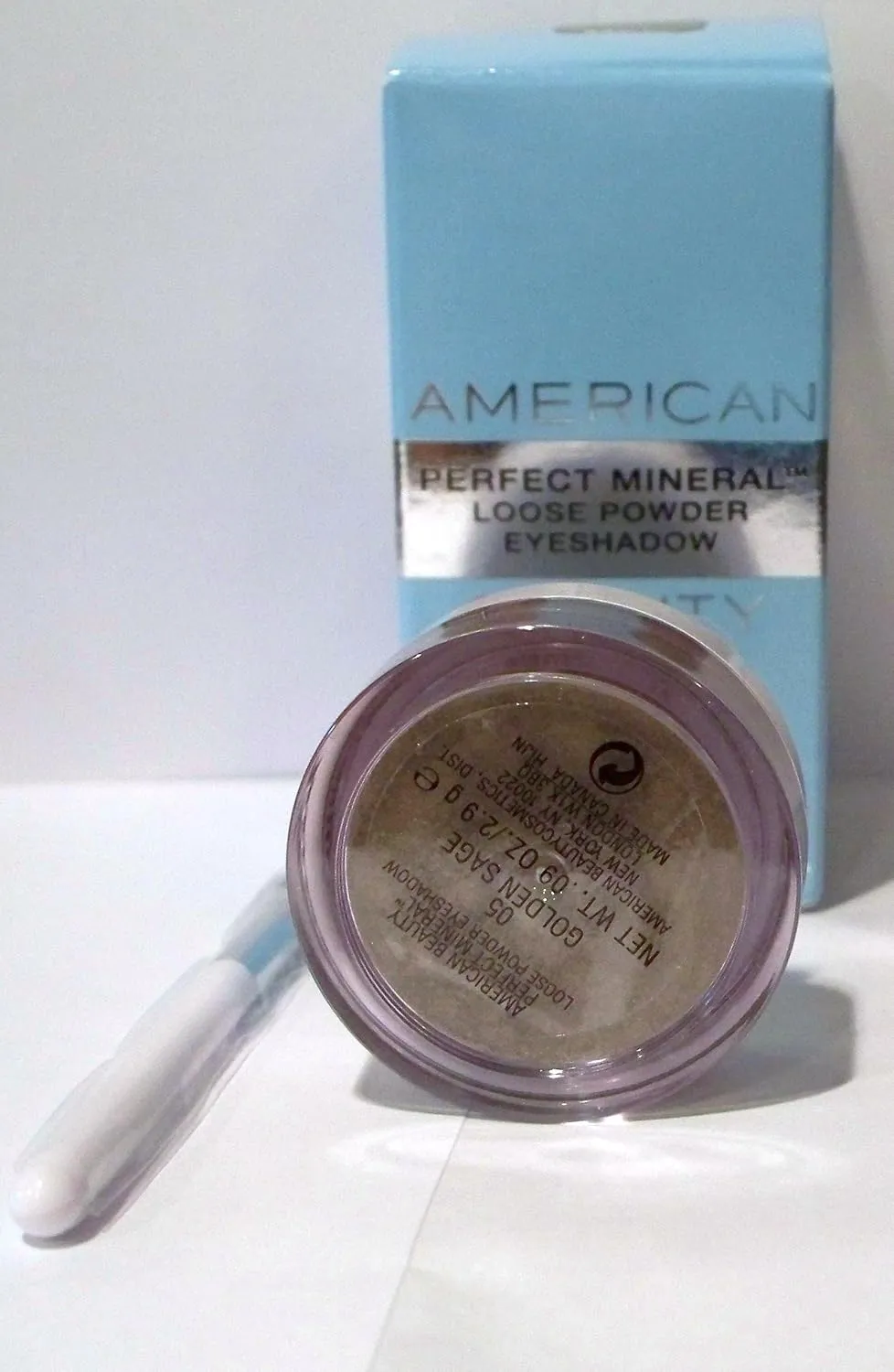 AMERICAN BEAUTY PERFECT MINERAL LOOSE POWDER EYESHADOW - SAGE