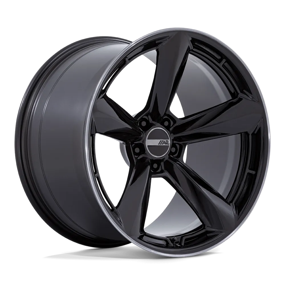 American Racing TTF 20X9.5 5X120 15mm Gloss Black With Double Dark Tint Lip