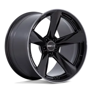 American Racing TTF 20X9.5 5X120 15mm Gloss Black With Double Dark Tint Lip