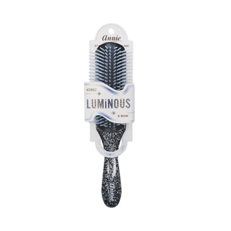 ANNIE #02862 Luminous 9 Row Styling Brush [ASSORTED COLOR]