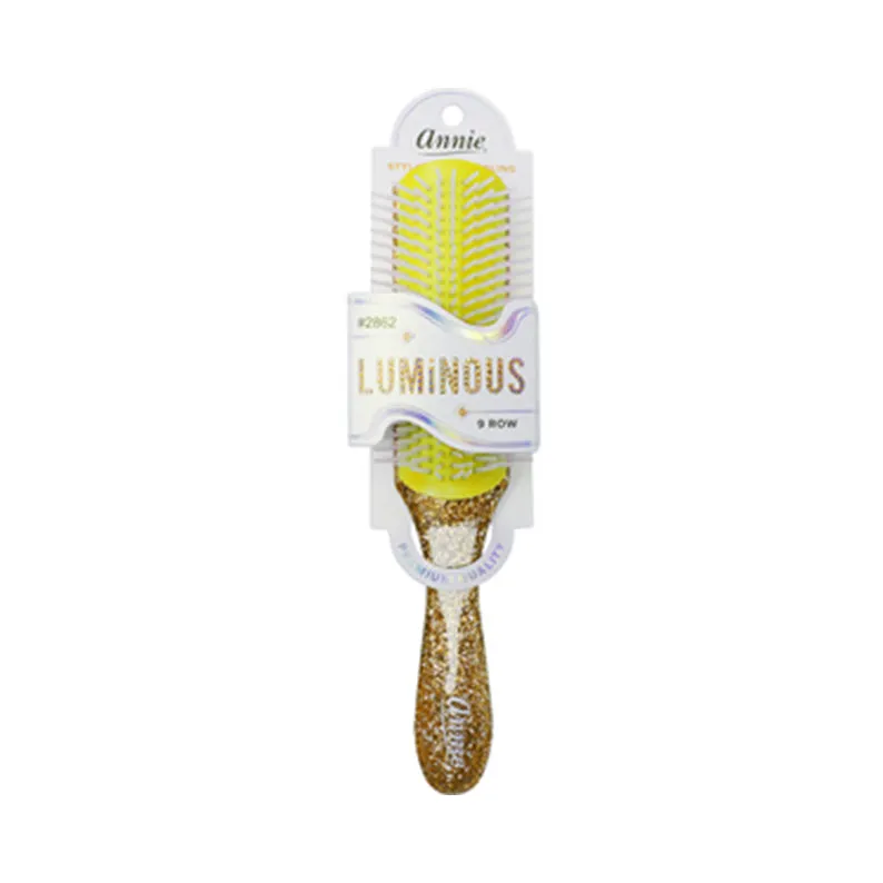 ANNIE #02862 Luminous 9 Row Styling Brush [ASSORTED COLOR]