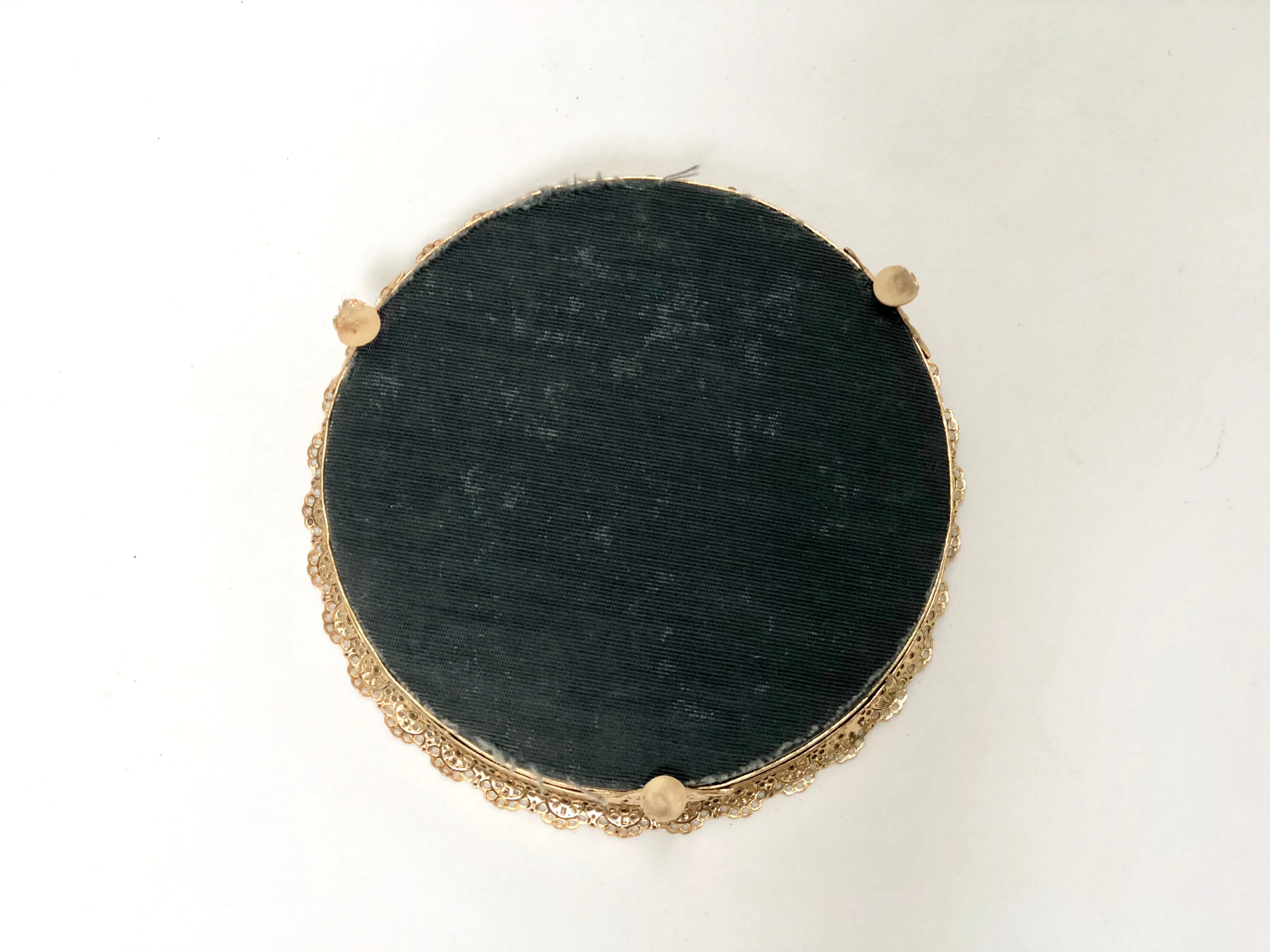 Antique Miniature Vanity Mirror Tray
